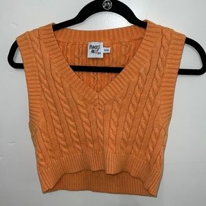 Princess Polly Sydeny Cropped Sweater Vest